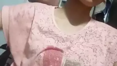 Hot Girl Showing Cute Boobs