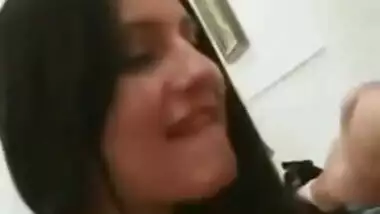 Tamilsex clip of a sexy call girl having a three-some with her clients