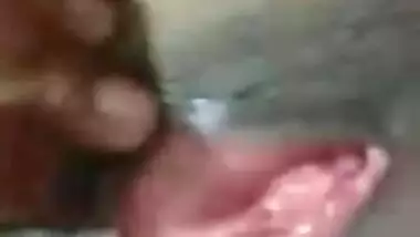 Desi bhabi fingering pussy video call with lover