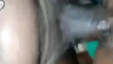 Beautiful Desi XXX housewife fucking on video call with her friend MMS