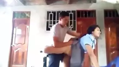 Big tits Desi school babe XXX hard fucked hard by bf