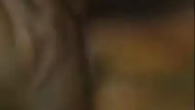 Chubby Desi MILF polishes husband's XXX penis in complete darkness