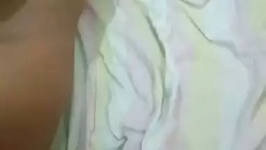 Shy girlfriend nude capture in hotel room FSI sex