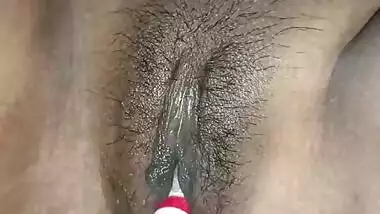Indian girl nude masturbation with marker