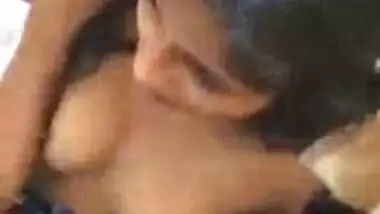 Desi Topless Girl Strokes Penis In Bus