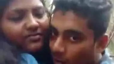 Indian Collage Couple Outdoor romance