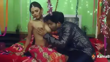 The couple enjoys their honeymoon in an adult web series