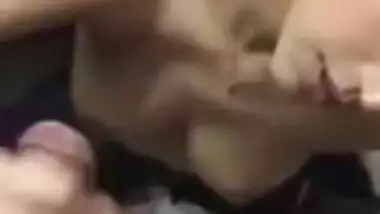 Desi gf say muh mein nahi lerri mein hot handjob