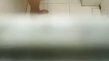 Neighbor desi aunty Shower spy video