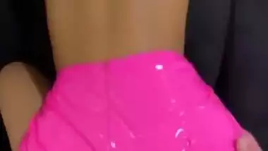 Taking It From Behind In My Latex Skirt! Full Vid On Of
