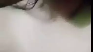 Desi possessor of sexy pink lips shows lover XXX parts via video call