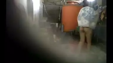 Voyeur Bathing Indian Babe Innocent