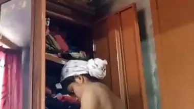 Cute Tamil sister dress change special ops by bro