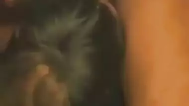 NRI Desi Hot Girl Giving a Romantic and Hard Blowjob at a Hotel Room