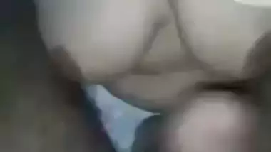 Big boobs wife blowjob and boob fuck viral sex
