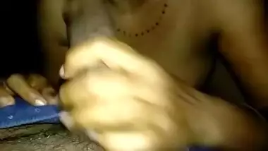 Shy Desi XXX aunty sucking her husband’s nephew dick in nudity MMS
