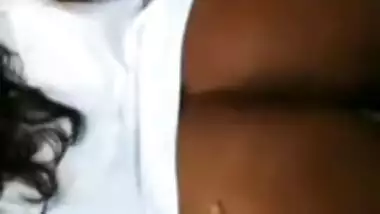 Desi college girl showing her big Ass