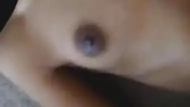 Desi Girl Taking Cum On Boobs