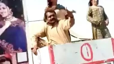 Pakistani public nude show