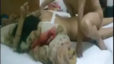 Bhabi suck n fucked by lover wid sweet moans.