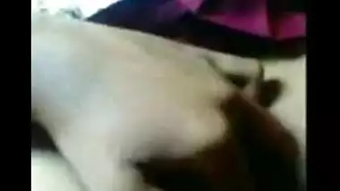 Telugu wife gets kinky with lover while on phone with hubby