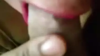 Desi bhabhi giving sensous blowjob to a young guy her cuckold hubby record