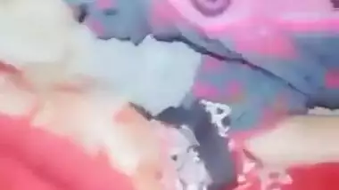 Desi lesbian girls boobs pressing and kissing