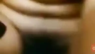 Indian minx has solo sex with XXX dildo during video chat with BF