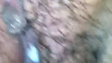 Wife Hairy Pussy Juice