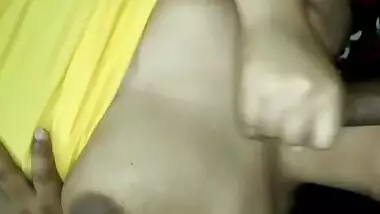 Big boobs desi wife blowing and handjob hubby’s cock 3 Clips