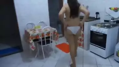 Heena Bhabhi was first hit by her husband ass in clear beautiful voices