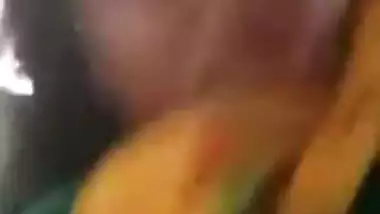Bhabhi boobs show on video call desi village mms