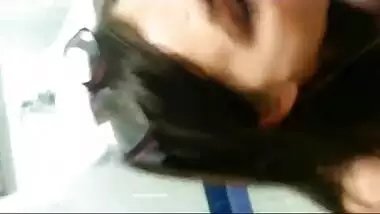 College Girl’s hardcore doggy style sex in the toilet