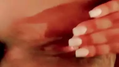 After School I Cum While Is Home My Narrow Wet Pussy Close Up