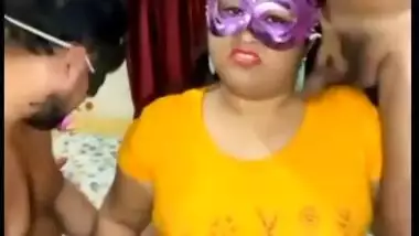 DESI BIGBOOBS GIRL PLAYING 2 IN 1 GAME WITH BESTIES