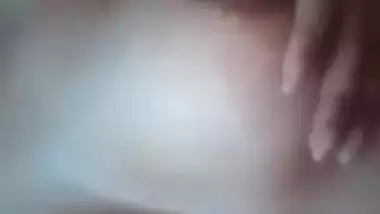 Beautiful girl showing tits on cam for her boyfriend