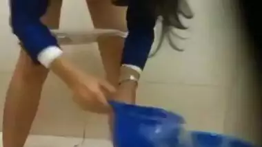 Sexy Indian Air Hostess Peeing