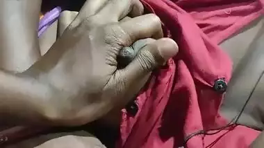 Sleeping Bhabi boob Pressed