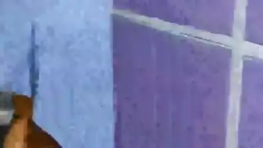 Young babe captured nude by bf after fuck session