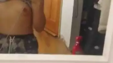 Cute Nri Girl Showing Her Boobs