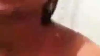 Big boobs Desi aunty bathroom sex arousal act