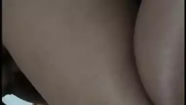 Dusky Tamil girl sex with boyfriend after romancing