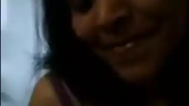 Singing Indian wife self fondling and fingering video