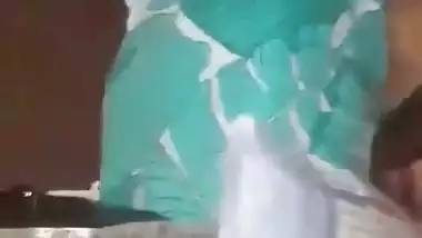 Husband records his wife fucking his friend in desi sex