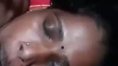 Busty nude Tamil slut with client having home sex