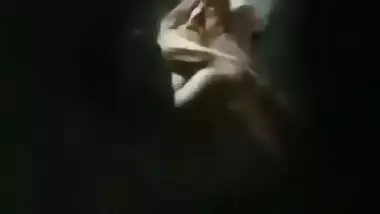 Bhabhi bathing nude captured in