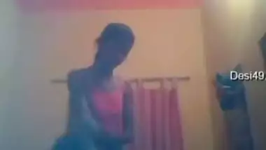 Nice Desi girl prepares for a date hoping to enjoy sex tonight