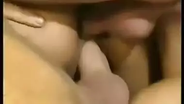 Indian hot actress lookalike having a threesome sex