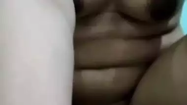 Topless beautiful girlfriend video call to boyfriend