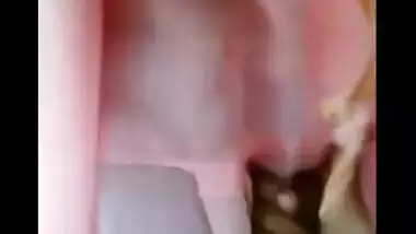 Obese college hotty gets her big mounds sucked by lover